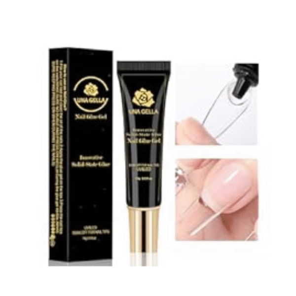 UNA GELLA Soft Gel Nail Tips Glue Gel Solid Nail Glue Gel