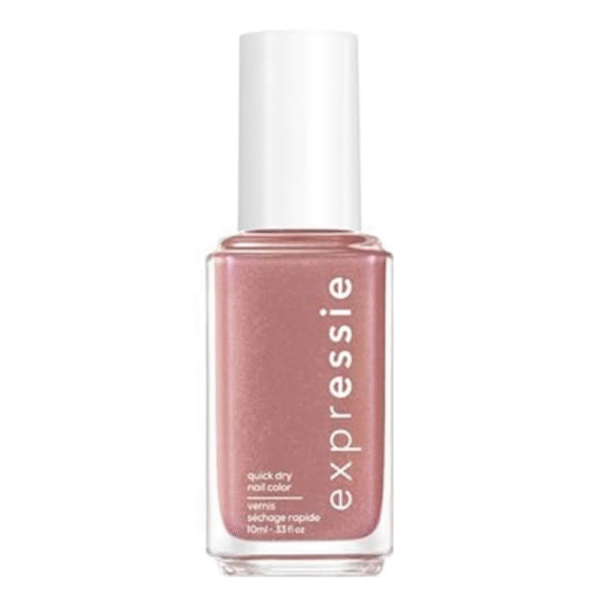 Essie expressie, Quick-Dry Nail Polish, 8-Free Vegan, Nude Pink, Checked In, 0.33 fl oz