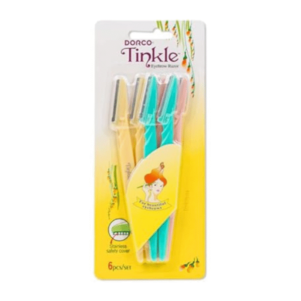 Dorco Tinkle Eyebrow Razors for Women