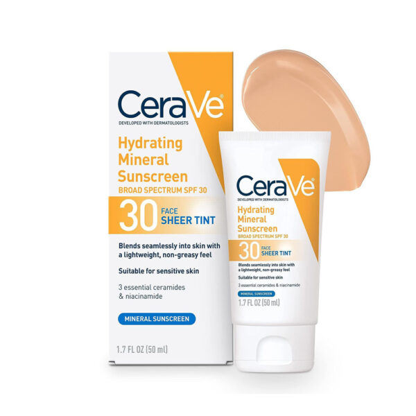 CeraVe Tinted Sunscreen with SPF 30