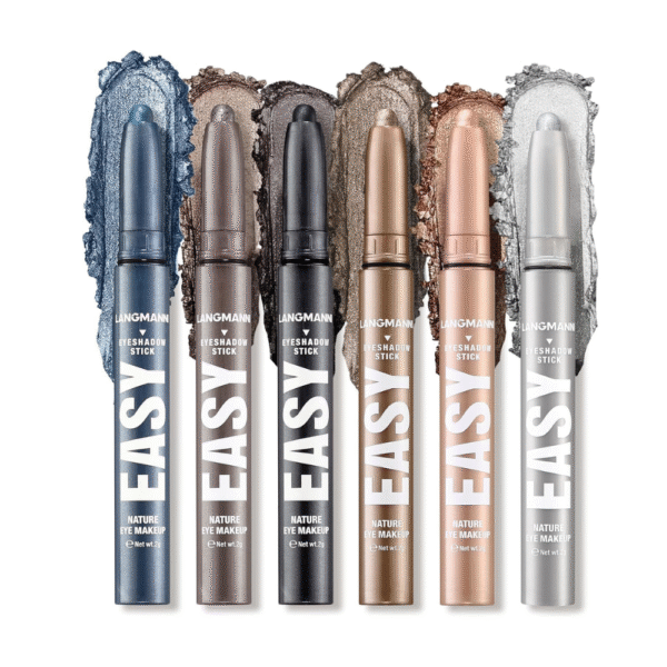 LANGMANNI Eyeshadow Stick, 6 PCS Multi-Color Eyeshadow Pen Set
