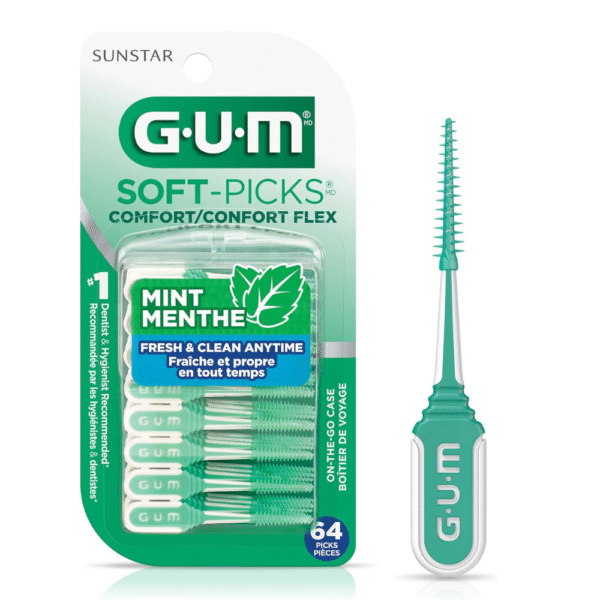 GUM Soft-Picks® Comfort Flex, Mint Flavoured